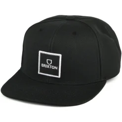 Cheap Casquette Snapback Alpha Square NetPlus MP noir Homme Casquettes De Baseball|Casquettes Homme