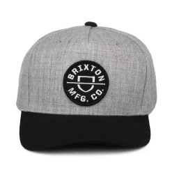Fashion Casquette Snapback Crest C NetPlus MP gris chiné-noir Homme Casquettes De Baseball|Casquettes Homme