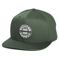 Clearance Casquette Snapback en Coton Oath III vétiver foncé Homme Casquettes De Baseball|Casquettes Homme