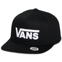 Shop Casquette Snapback Enfant Drop V II noir-blanc Enfant Garçons