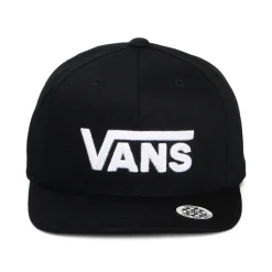 Shop Casquette Snapback Enfant Drop V II noir-blanc Enfant Garçons