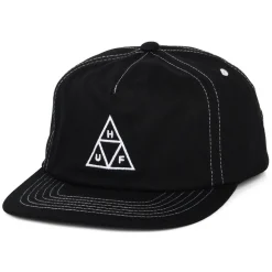 Best Casquette Snapback Non Structurée Triple Triangle noir-blanc Homme Casquettes De Baseball|Casquettes Homme