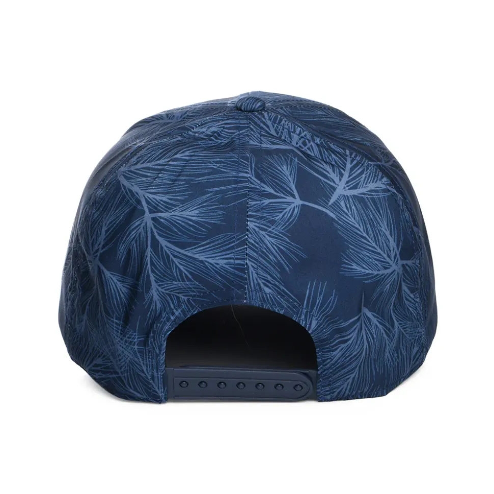 Best Casquette Snapback Recyclée Tour Print bleu encre Homme Casquettes De Baseball|Casquettes Homme