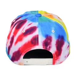 Fashion Casquette Snapback Tie Dye Peace out MP multicolore Homme Casquettes De Baseball|Casquettes Homme
