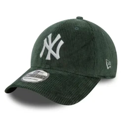 Best Sale Casquette 39THIRTY MLB Cord New York Yankees vert foncé-blanc Homme Casquettes De Baseball|Casquettes Homme