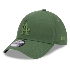 Best Sale Casquette 39THIRTY MLB League Essential L.A. Dodgers olive sur olive Homme Casquettes De Baseball|Casquettes Homme