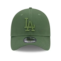 Best Sale Casquette 39THIRTY MLB League Essential L.A. Dodgers olive sur olive Homme Casquettes De Baseball|Casquettes Homme