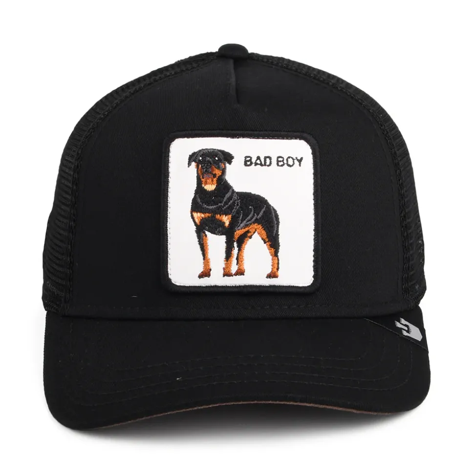 Cheap Casquette Trucker Baddest Boy noir Homme Casquettes Trucker|Casquettes De Baseball