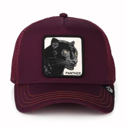 Cheap Casquette Trucker Black Panther bordeaux Homme Casquettes De Baseball|Casquettes Trucker