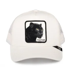 Cheap Casquette Trucker Black Panther blanc Homme Casquettes Trucker|Casquettes De Baseball