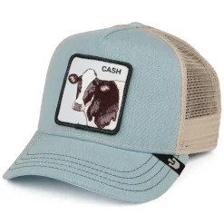 Sale Casquette Trucker Cash Cow bleu clair Homme Casquettes Trucker|Casquettes Homme