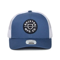 Sale Casquette Trucker Crest NetPlus MP denim foncé-blanc Homme Casquettes Trucker|Casquettes Homme