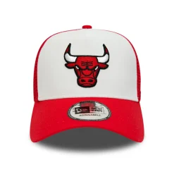 Store Casquette Trucker 9FORTY NBA Team Colour Block Chicago Bulls blanc-rouge Homme Casquettes Trucker|Casquettes De Baseball