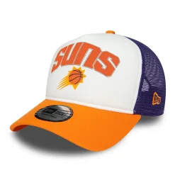 Best Casquette Trucker NBA Retro A-Frame Phoenix Suns blanc-orange-violet Homme Casquettes Trucker|Casquettes Homme