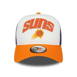 Best Casquette Trucker NBA Retro A-Frame Phoenix Suns blanc-orange-violet Homme Casquettes Trucker|Casquettes Homme