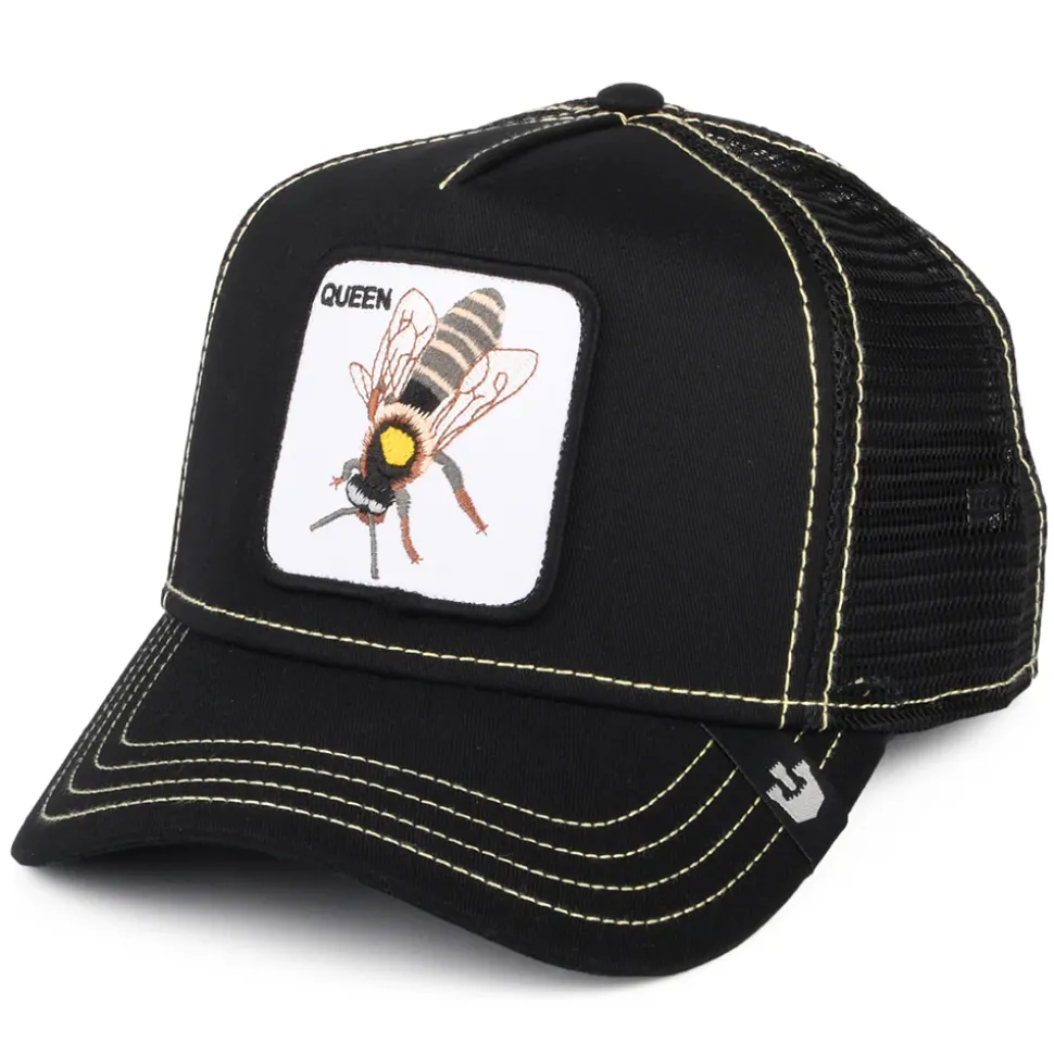 Flash Sale Casquette Trucker Queen Bee II noir Femme Casquettes Femme|Casquettes De Baseball