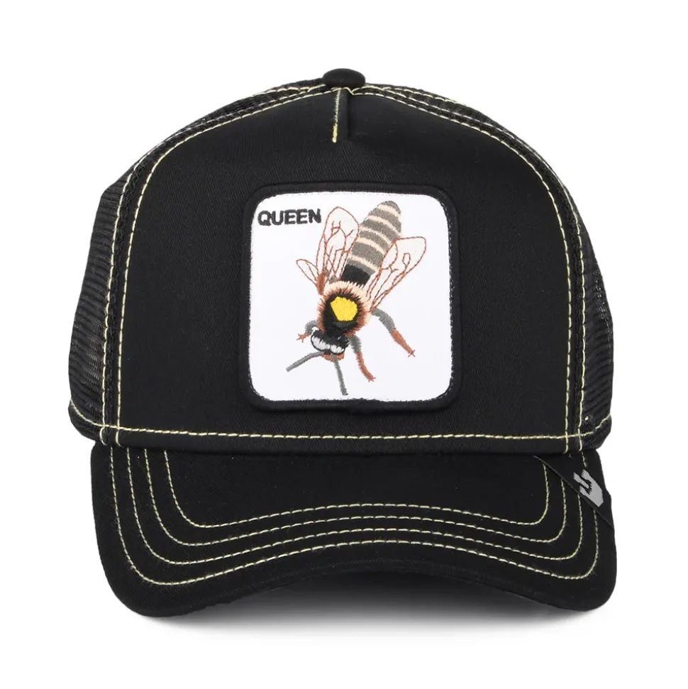 Flash Sale Casquette Trucker Queen Bee II noir Femme Casquettes Femme|Casquettes De Baseball