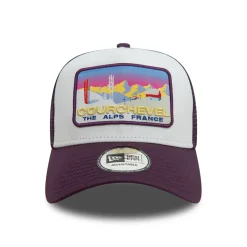 Best Casquette Trucker Ski Patch A-Frame Courchevel quetsche-blanc Homme Casquettes Trucker|Casquettes De Baseball