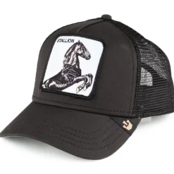 Flash Sale Casquette Trucker Stallion noir GOORIN Homme Casquettes Trucker|Casquettes De Baseball