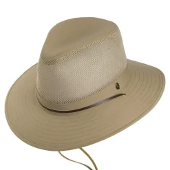 Flash Sale Chapeau Australien Ventilé khaki JAXON & JAMES Homme Chapeaux Fedora|Chapeaux Été