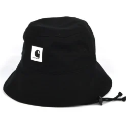 Best Sale Chapeau Bob Ashley en Coton Sergé noir Femme Chapeaux Bob|Chapeaux Femme