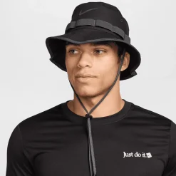 Outlet Chapeau Bob Boonie Dri-FIT Apex noir Femme/Homme Chapeaux Été|Chapeaux Bob