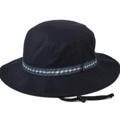 Sale Chapeau Bob Boonie en Coton Waves bleu foncé Femme/Homme Chapeaux Été|Chapeaux Bob
