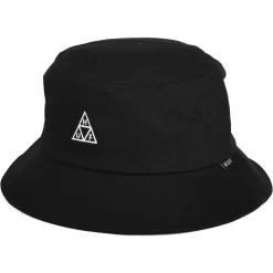 Shop Chapeau Bob Coton Essentials Triple Triangle noir Femme/Homme Chapeaux Bob|Bobs