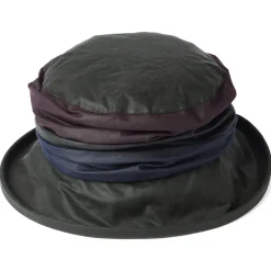 Flash Sale Chapeau Bob de Pluie en Coton Ciré Annie olive Femme Chapeaux Hiver|Chapeaux Bob