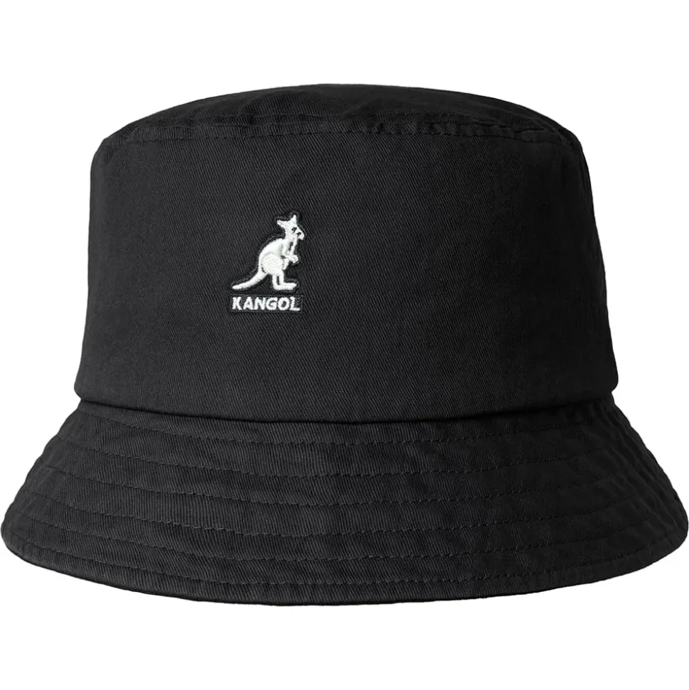 Outlet Chapeau Bob en Coton Délavé noir Femme/Homme Chapeaux Bob|Chapeaux Été