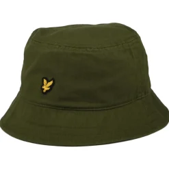 Sale Chapeau Bob en Coton Sergé olive foncé LYLE & SCOTT Femme/Homme Chapeaux Bob|Chapeaux Été