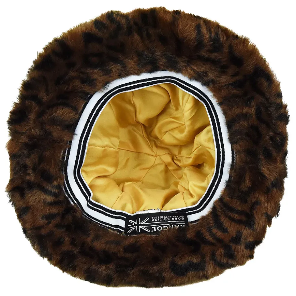 Cheap Chapeau Bob en Fausse Fourrure Casual léopard Femme Fausse Fourrure|Chapeaux Hiver