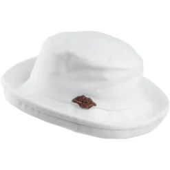 Sale Chapeau Bob Pliable Arbres blanc SUR LA TÊTE Femme Petite Tailles|Chapeaux Été