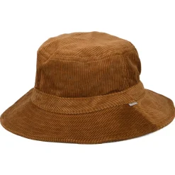 Clearance Chapeau Bob Pliable en Velours Côtelé Petra caramel Femme Chapeaux Bob|Chapeaux Femme