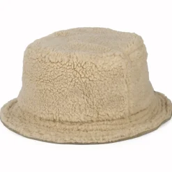 Online Chapeau Bob Réversible en Imitation Peau de Mouton Reserve sable Femme Chapeaux Hiver|Chapeaux Bob