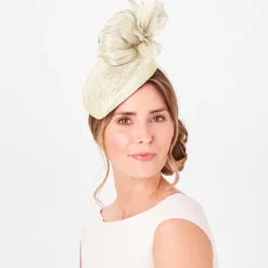 Flash Sale Chapeau Calot avec Fleur Eleanor ivoire Femme Chapeaux De Paille|Chapeaux Cérémonie