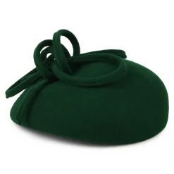 Shop Chapeau Calot en Laine avec Boucles Rosey forêt Femme Chapeaux Cérémonie|Chapeaux Calots