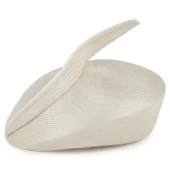 Clearance Chapeau Calot en Paille Luna ivoire Femme Chapeaux De Paille|Chapeaux Cérémonie