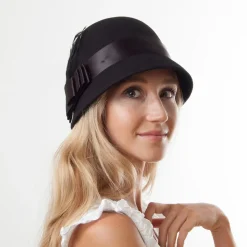 Best Chapeau Cloche Chloe noir SUR LA TÊTE Femme Chapeaux Hiver|Chapeaux Cloche