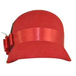 Outlet Chapeau Cloche Chloe rouge SUR LA TÊTE Femme Chapeaux Hiver|Chapeaux Cloche