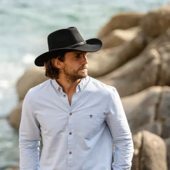 Best Chapeau de Cowboy Comanche noir JAXON & JAMES Femme/Homme Chapeaux De Cowboy|Chapeaux De Cowboy