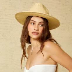 Cheap Chapeau de Cowboy en Paille Toyo Convertabrim Dayton naturel Femme Chapeaux De Paille|Chapeaux De Cowboy