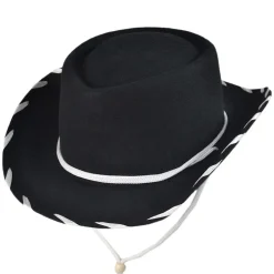 Sale Chapeau de Cowboy Enfant noir-blanc JAXON & JAMES Femme/Enfant Garçons|Chapeaux De Cowboy
