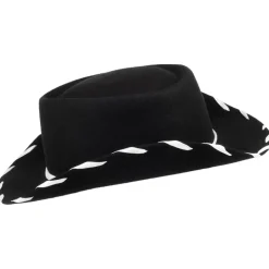 Sale Chapeau de Cowboy Enfant noir-blanc JAXON & JAMES Femme/Enfant Garçons|Chapeaux De Cowboy