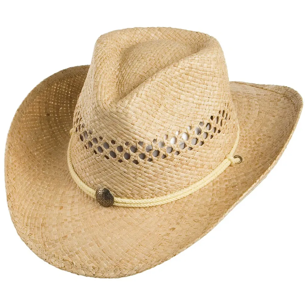 Shop Chapeau de Cowboy Maggie May naturel JAXON & JAMES Femme Chapeaux De Paille|Chapeaux Femme