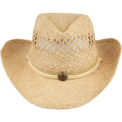 Shop Chapeau de Cowboy Maggie May naturel JAXON & JAMES Femme Chapeaux De Paille|Chapeaux Femme