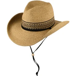 Flash Sale Chapeau de Cowboy Santa Fe toast JAXON & JAMES Femme Chapeaux De Paille|Chapeaux Femme