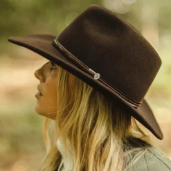 Outlet Chapeau de Cowboy Sedona marron JAXON & JAMES Femme Chapeaux De Cowboy|Chapeaux De Cowboy