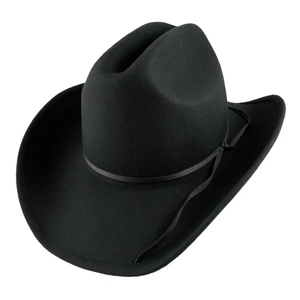 Clearance Chapeau de Cowboy Western noir JAXON & JAMES Femme/Homme Chapeaux De Cowboy|Chapeaux De Cowboy