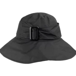 Outlet Chapeau de Pluie Hydrofuge avec Boucle noir Femme Chapeaux De Pluie|Chapeaux Bob